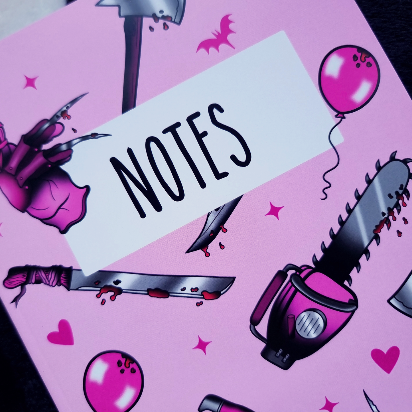 Pink Horror Notebook