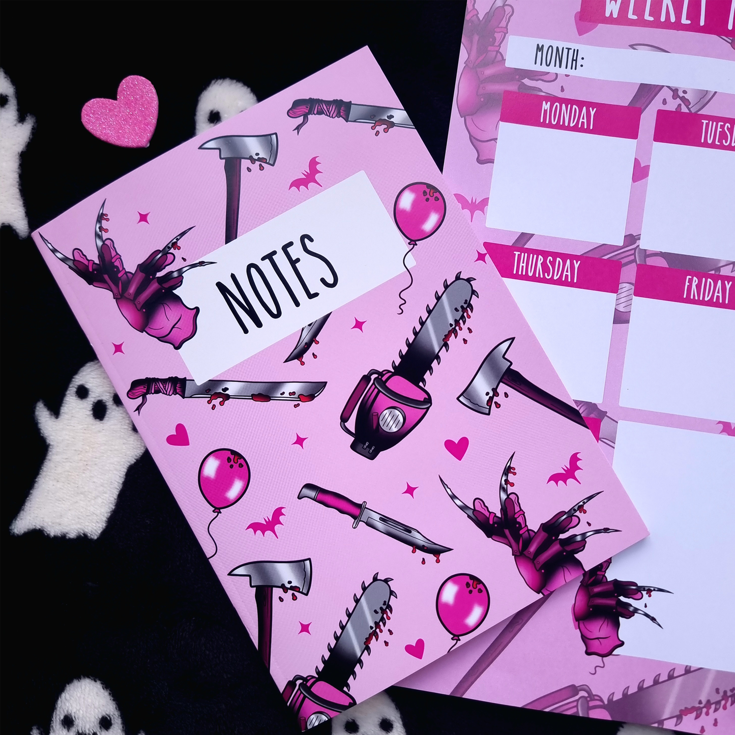 Pink Horror Notebook