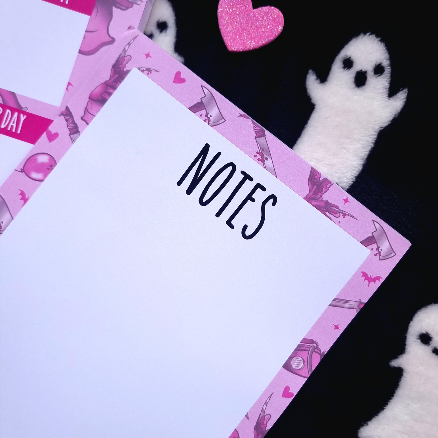 Pink Horror Notepad