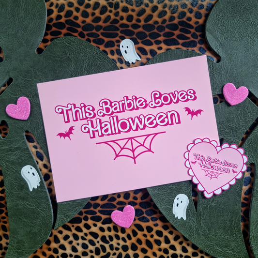 Halloween Barbra Print & Sticker