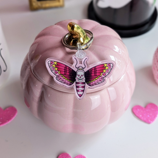 Death Moth Keychain (seconds sale)