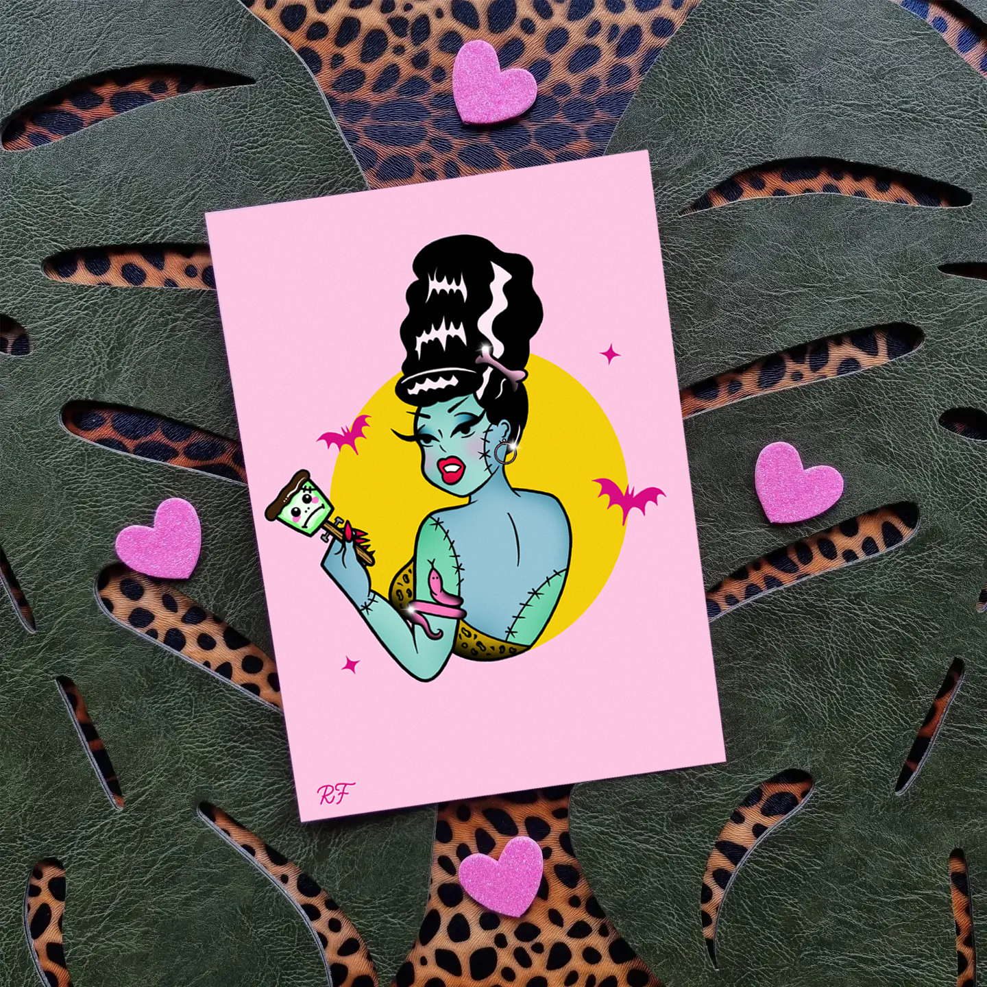 Hot Ghoul Summer Bride Print