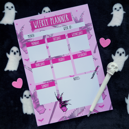 Pink Horror Planner