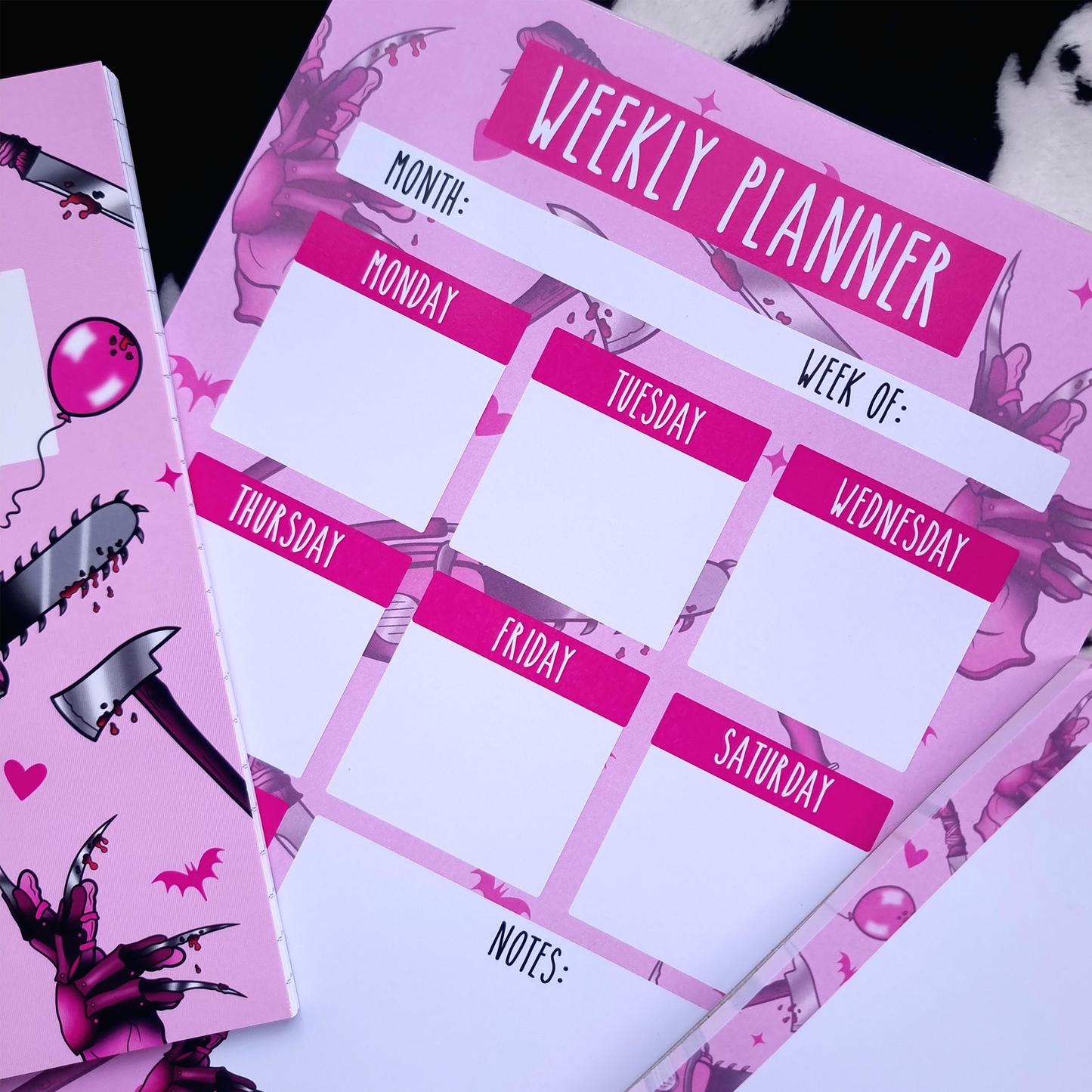 Pink Horror Planner