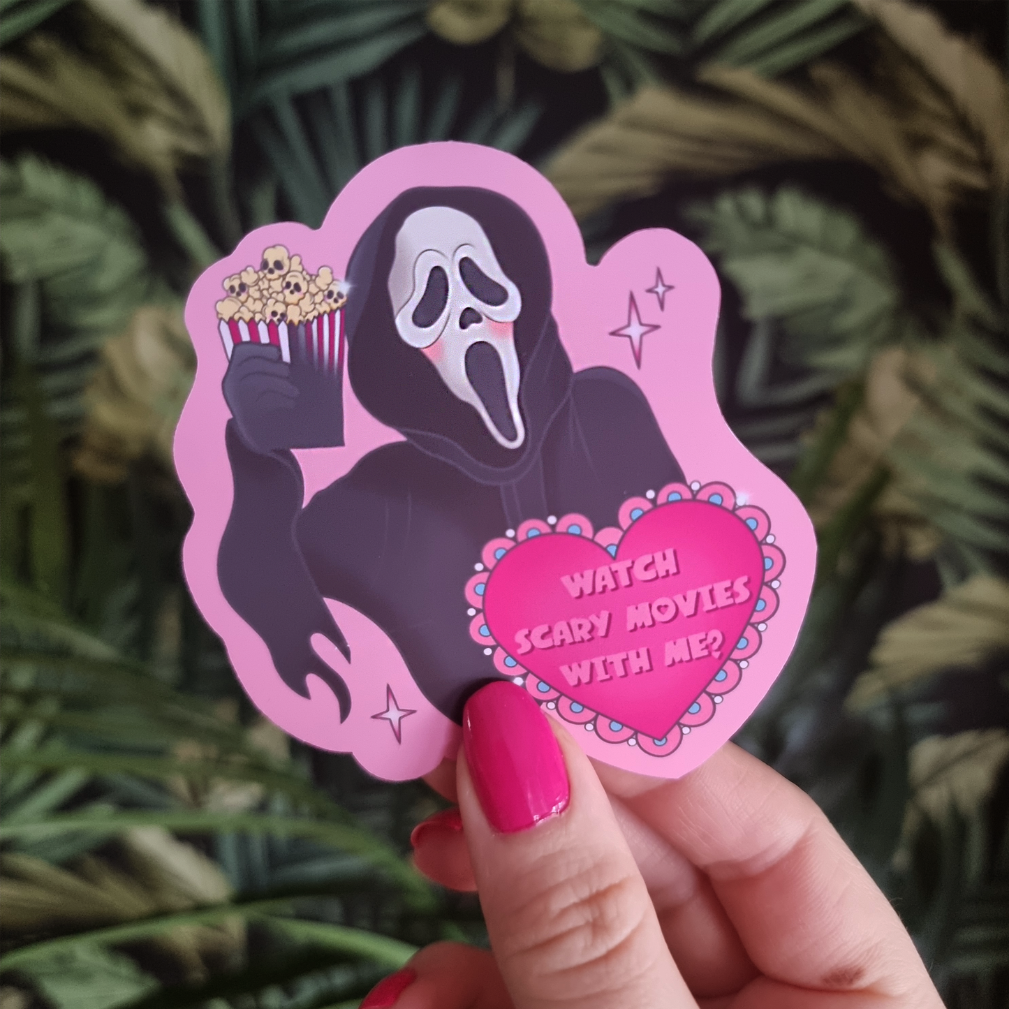 Pink & Spooky Valentines Day Sticker Pack