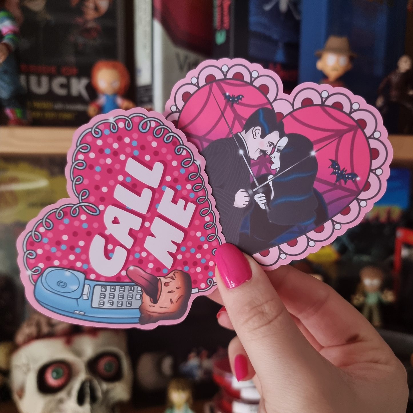 Pink & Spooky Valentines Day Sticker Pack