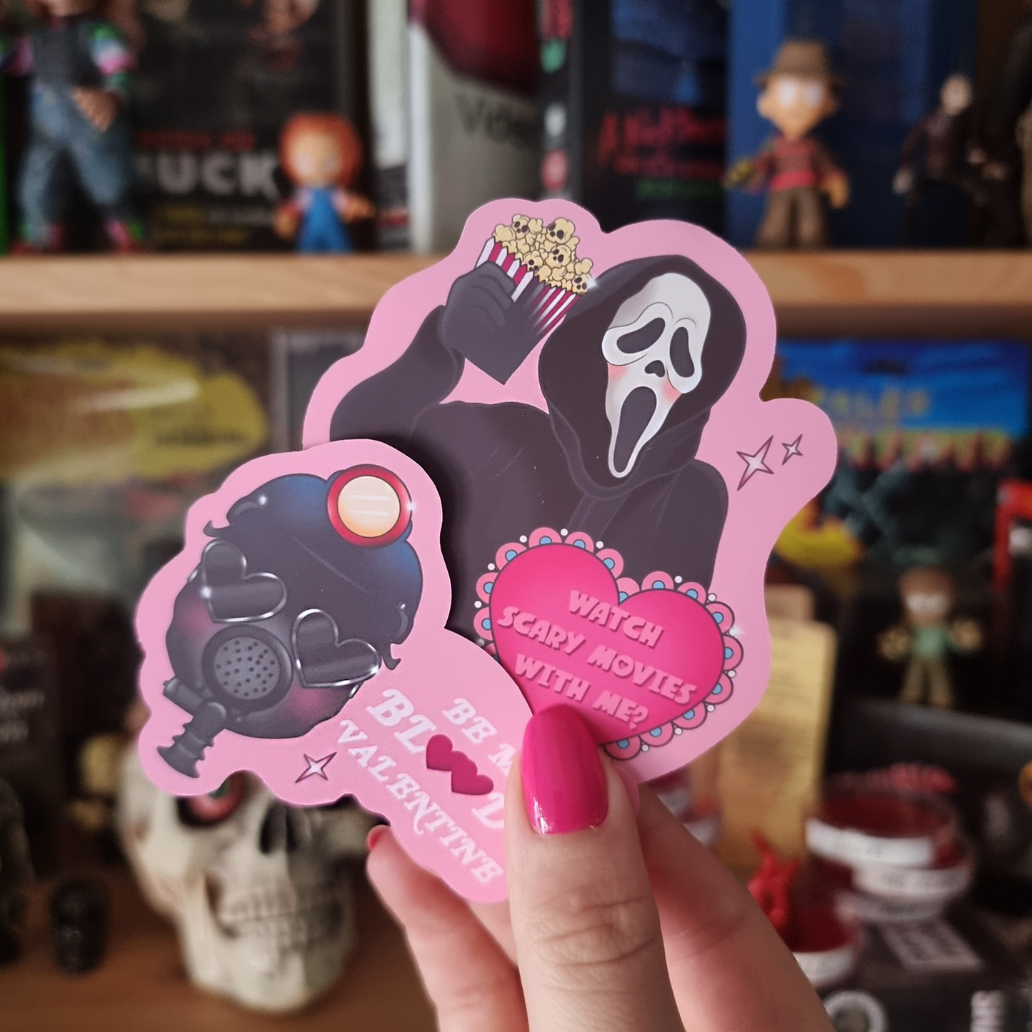 Pink & Spooky Valentines Day Sticker Pack