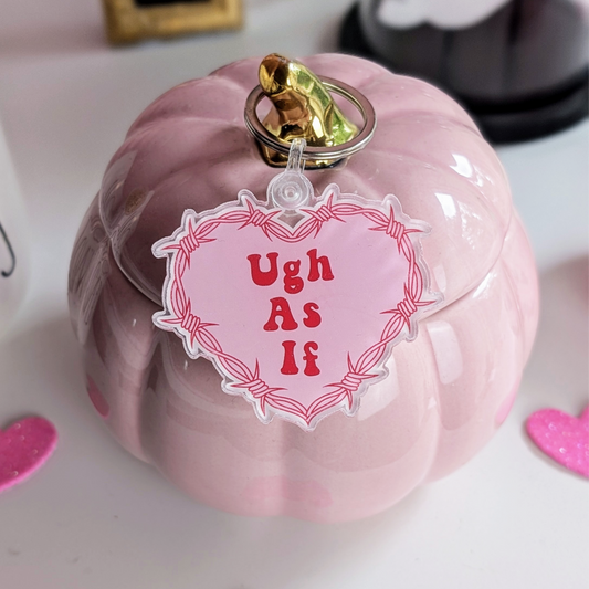 Ugh As If Keychain (seconds sale)